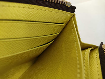 LOUIS VUITTON RFID Verified, Serial Unverifiable, Monogram Portefeuille Noah Compact Tonic Lemon, Japan Exclusive NFC Coin Case