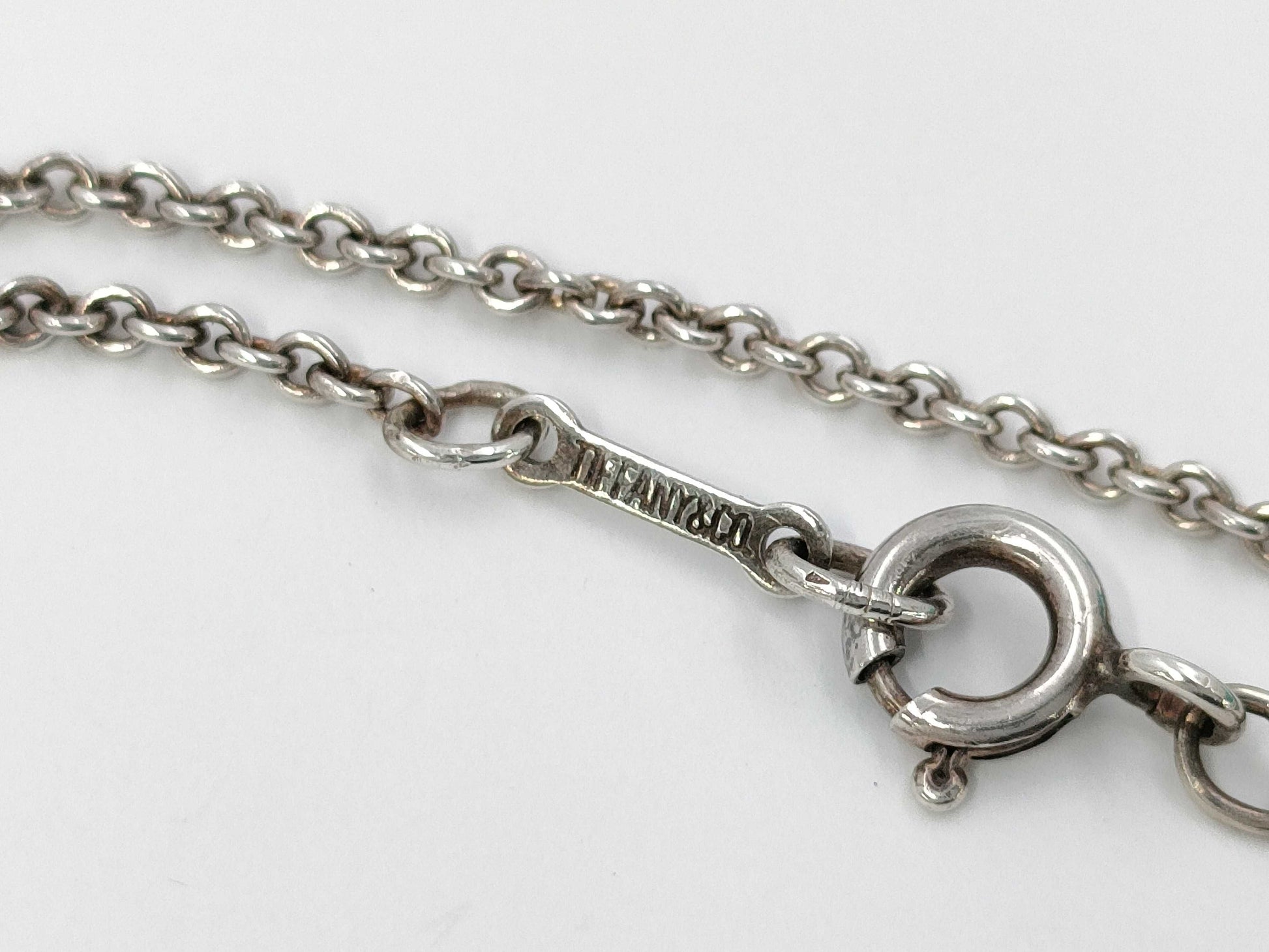 Tiffany & Co. 925 Large Loving Heart Necklace 13.0g Necklace