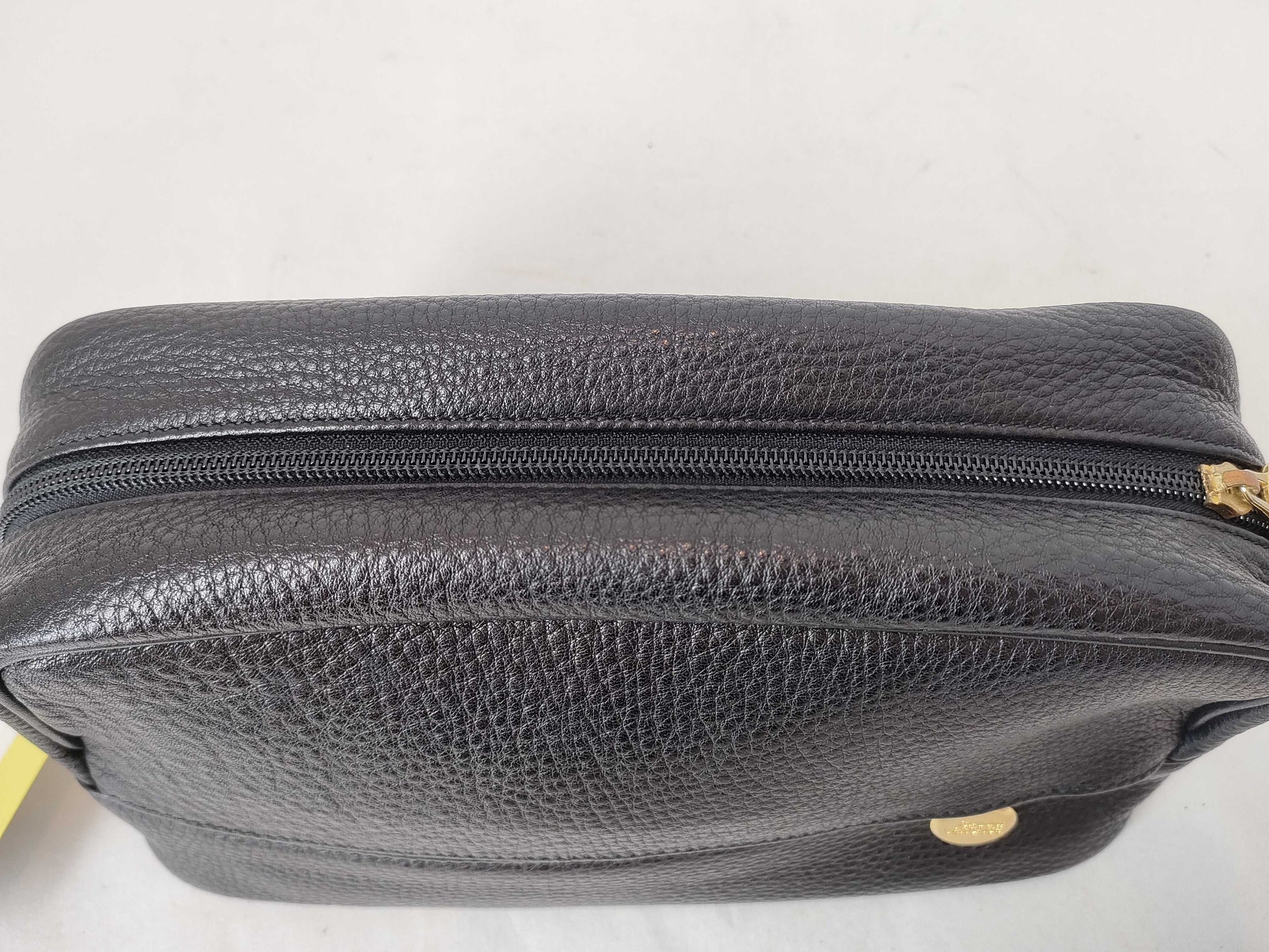 VERSACE VERSACE Leather Black Clutch Bag Second Bag