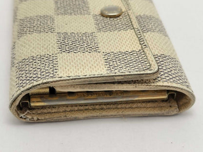 LOUIS VUITTON CT2037 Damier Azur Multicle 6 N62630 Key Case/Key Holder