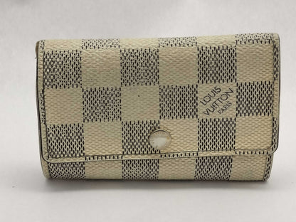 LOUIS VUITTON CT2037 Damier Azur Multicle 6 N62630 Key Case/Key Holder