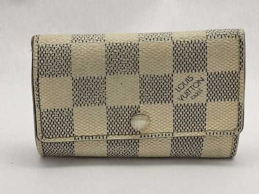 LOUIS VUITTON CT2037 Damier Azur Multicle 6 N62630 Key Case/Key Holder