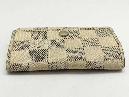 LOUIS VUITTON CT2037 Damier Azur Multicle 6 N62630 Key Case/Key Holder