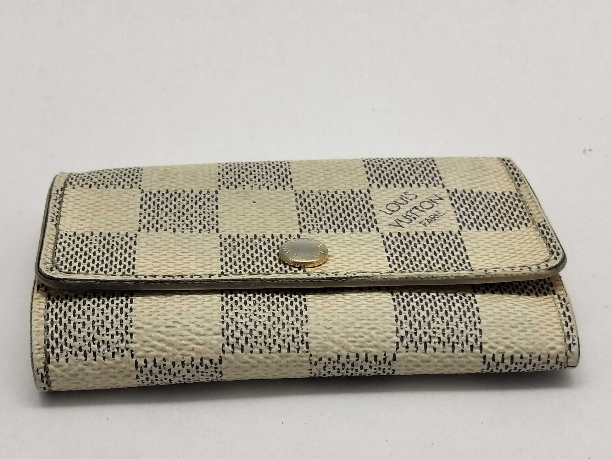 LOUIS VUITTON CT2037 Damier Azur Multicle 6 N62630 Key Case/Key Holder