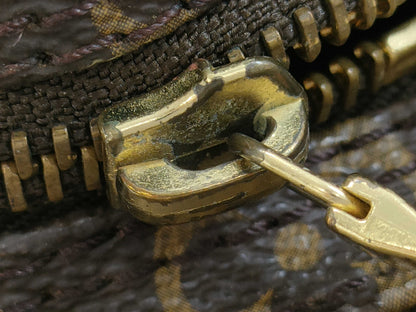 LOUIS VUITTON Monogram Montsouris GM Backpack with Pen Marks