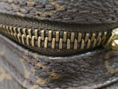 LOUIS VUITTON Monogram Montsouris GM Backpack with Pen Marks