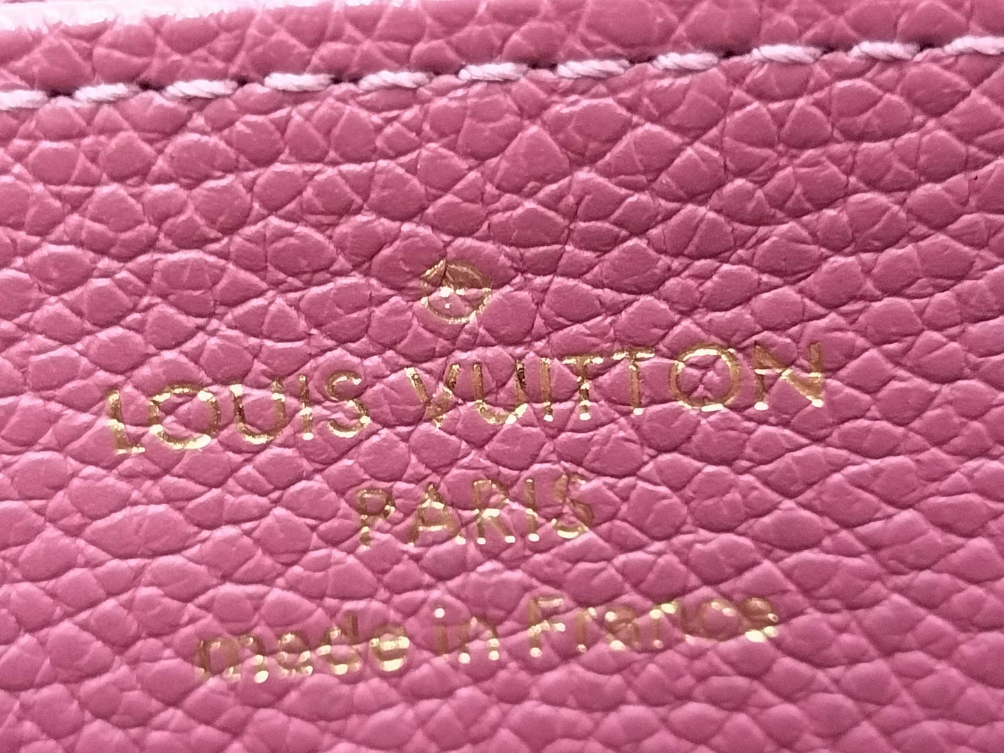 LOUIS VUITTON Monogram Empreinte Zippy Wallet Aurore Wallet