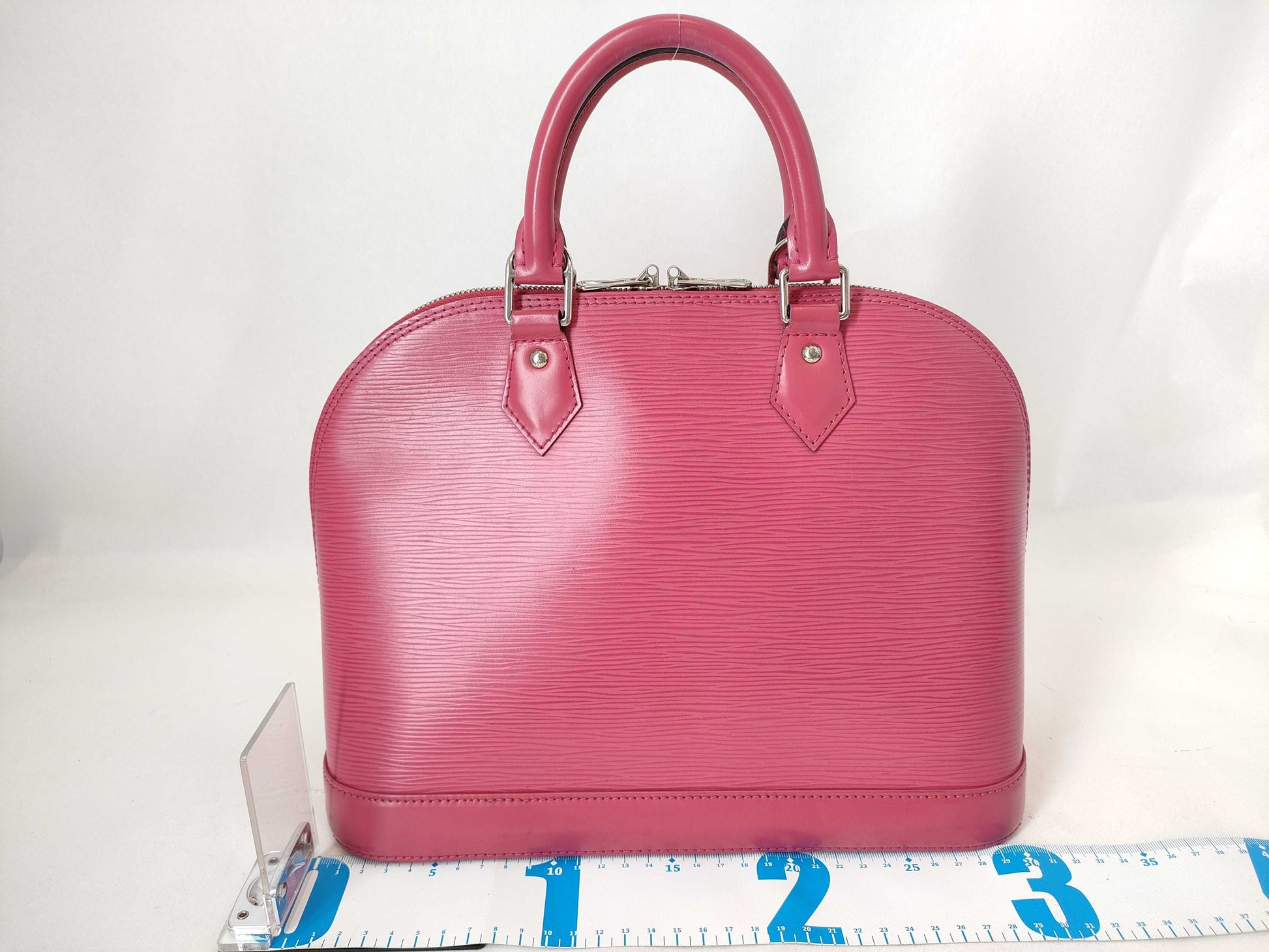 LOUIS VUITTON RFID verification failed FL1106 Epi Alma MM handbag