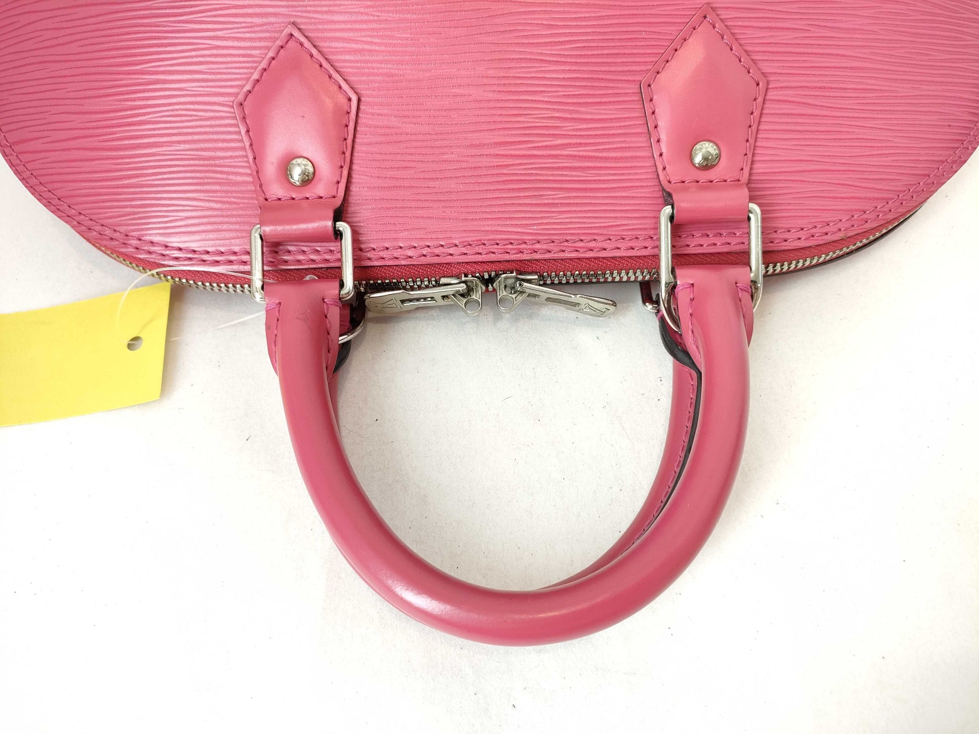 LOUIS VUITTON RFID verification failed FL1106 Epi Alma MM handbag