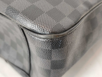 LOUIS VUITTON RFID Unverified DU2059 Damier Graphite Anton Tote Bag 