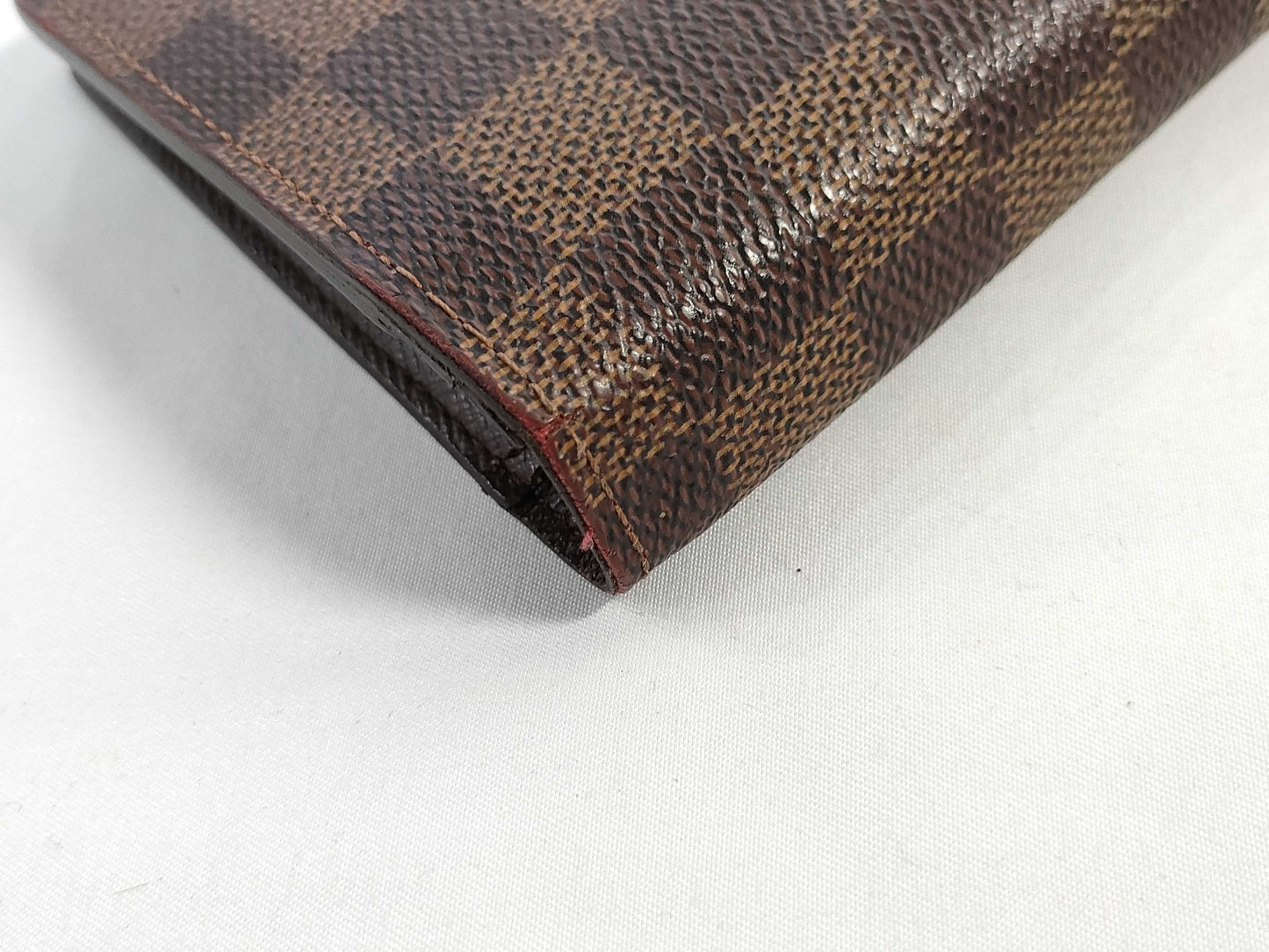 LOUIS VUITTON RFID verification failed SP2190 Damier Portefeuille Plaza Damier wallet