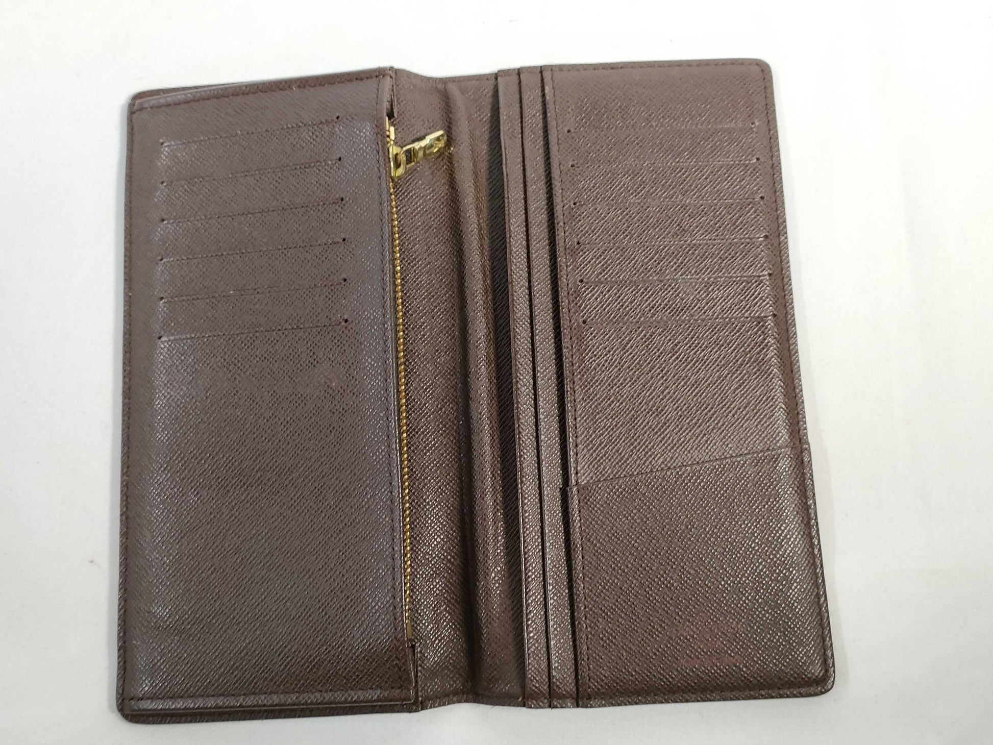 LOUIS VUITTON RFID verification failed SP2190 Damier Portefeuille Plaza Damier wallet