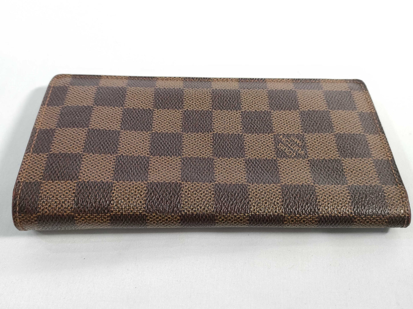 LOUIS VUITTON RFID verification failed SP2190 Damier Portefeuille Plaza Damier wallet