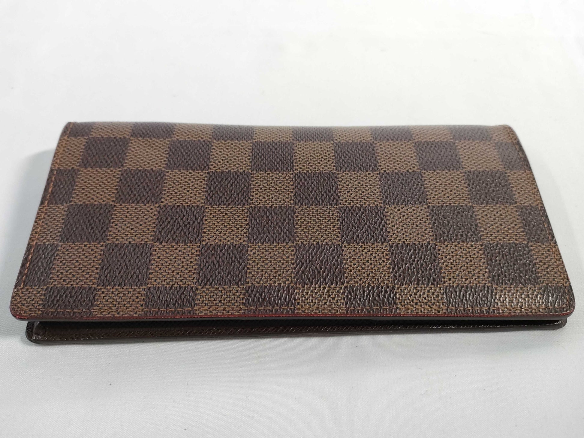 LOUIS VUITTON RFID verification failed SP2190 Damier Portefeuille Plaza Damier wallet