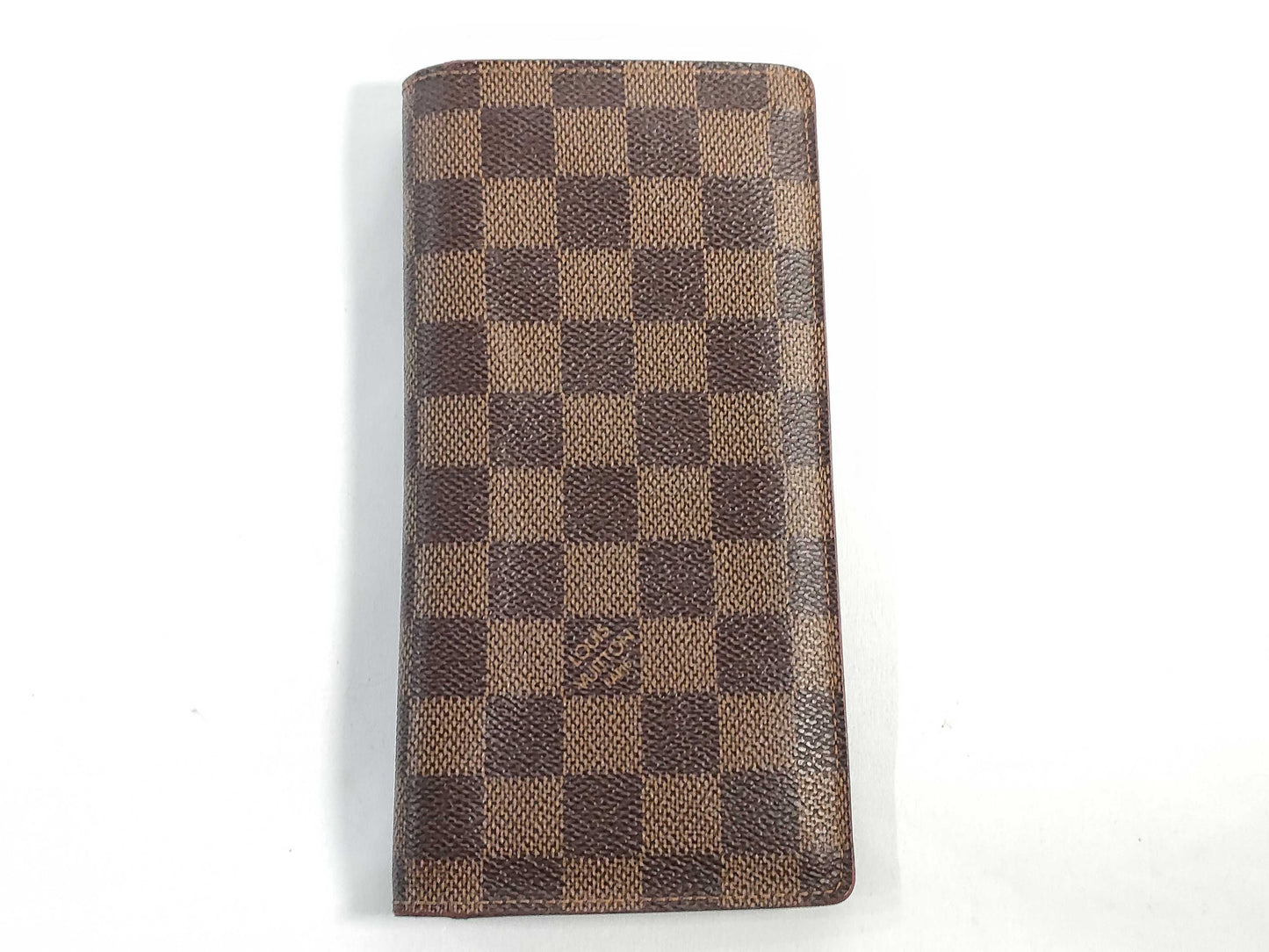 LOUIS VUITTON RFID verification failed SP2190 Damier Portefeuille Plaza Damier wallet