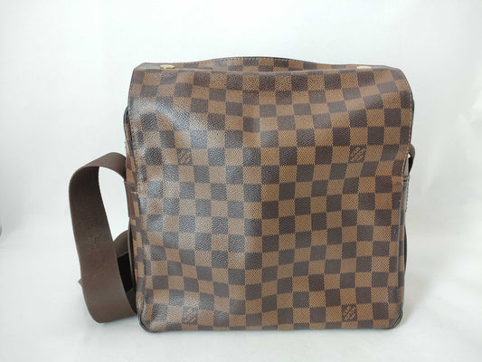 LOUIS VUITTON RFID Unavailable SR4180 Damier Naviglio N45255 Shoulder Bag
