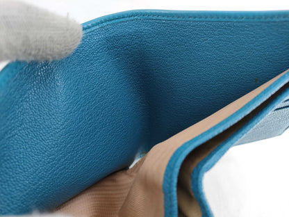 BVLGARI Blue Bi-fold Wallet