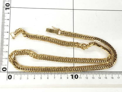 12-sided triple K18 100.1g Kihei necklace 