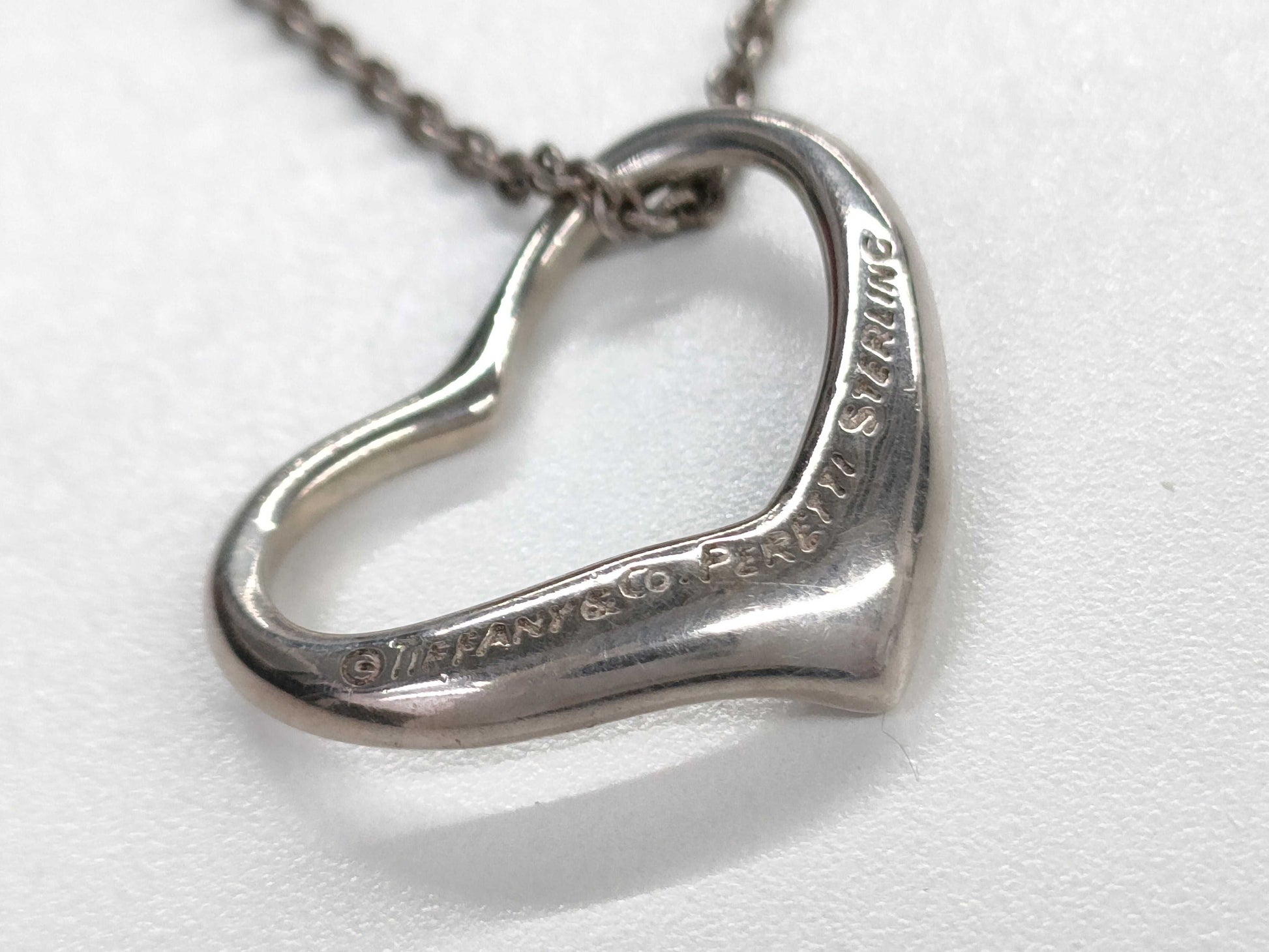 Tiffany & Co. Open Heart 925 Necklace