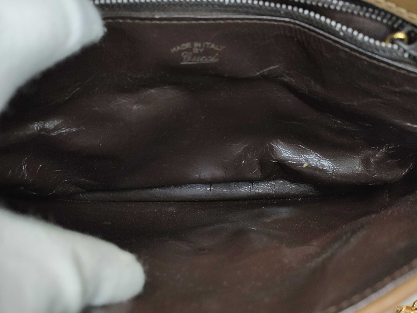 GUCCI Old Chain Shoulder Bag