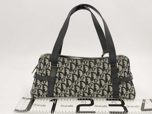 Dior Trotter Mini Boston Bag Black 06-BO-0035 with G