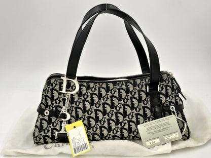 Dior Trotter Mini Boston Bag Black 06-BO-0035 with G