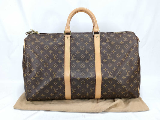 LOUIS VUITTON RFID Unverifiable FL0959 Monogram M41426 Keepall 50 Boston Bag