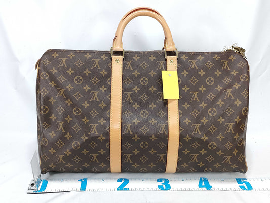 LOUIS VUITTON RFID Unverifiable FL0959 Monogram M41426 Keepall 50 Boston Bag