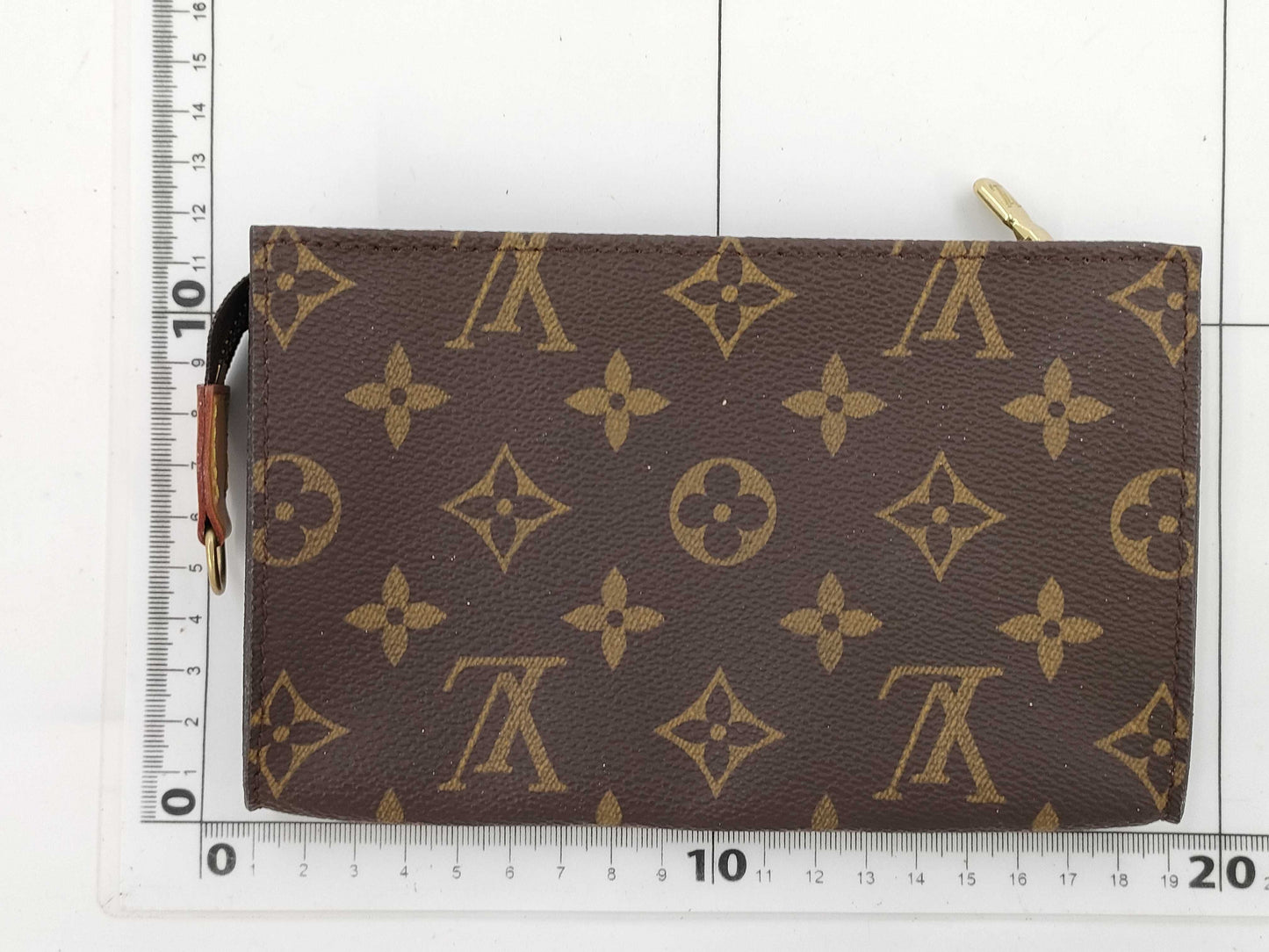 LOUIS VUITTON Monogram Bucket Pouch Pouch