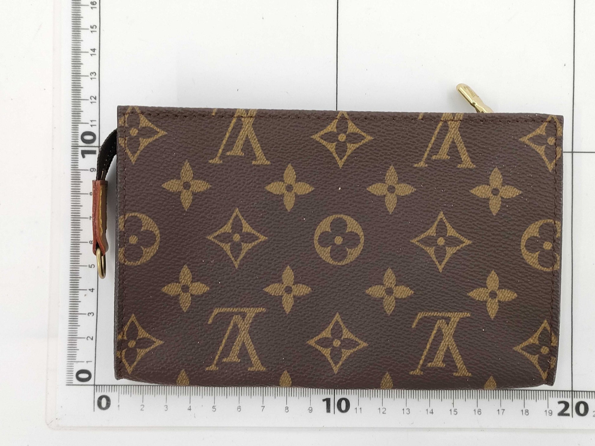 LOUIS VUITTON Monogram Bucket Pouch Pouch