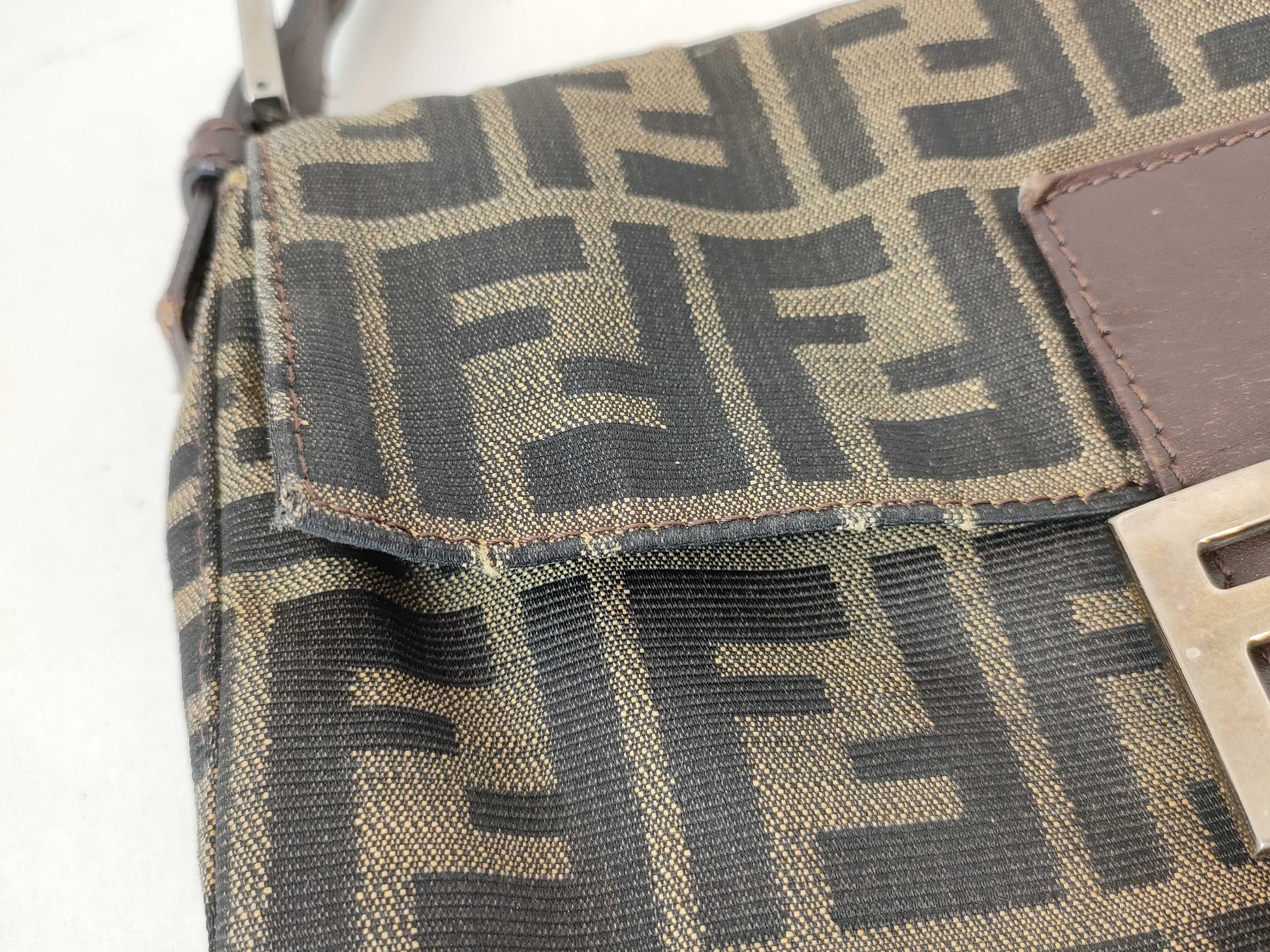 FENDI Zucca pattern Mamma/One-shoulder shoulder bag