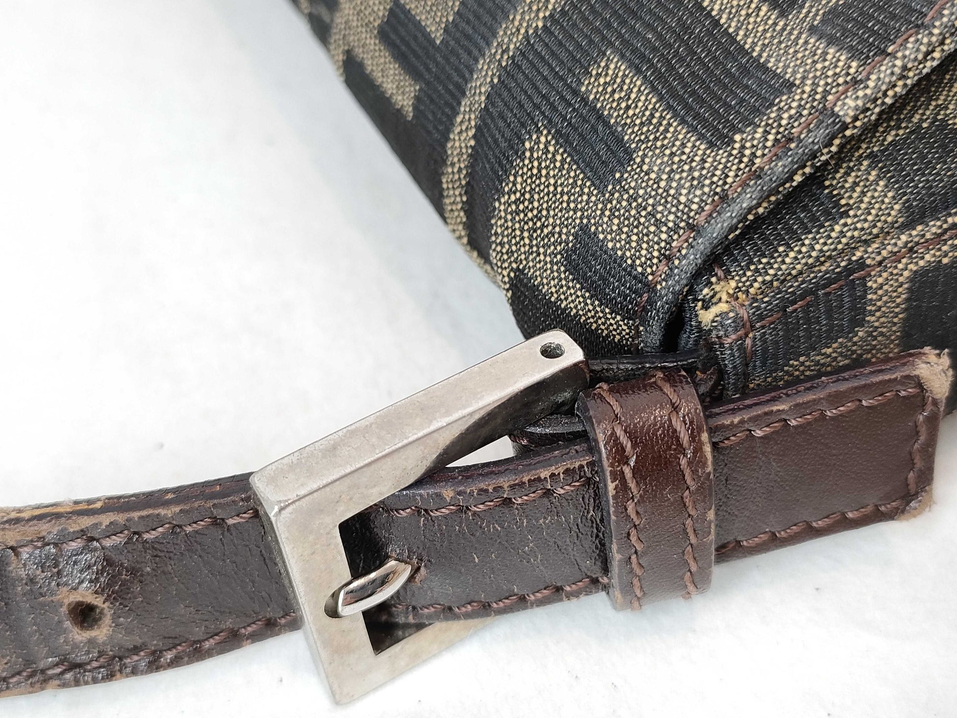 FENDI Zucca pattern Mamma/One-shoulder shoulder bag