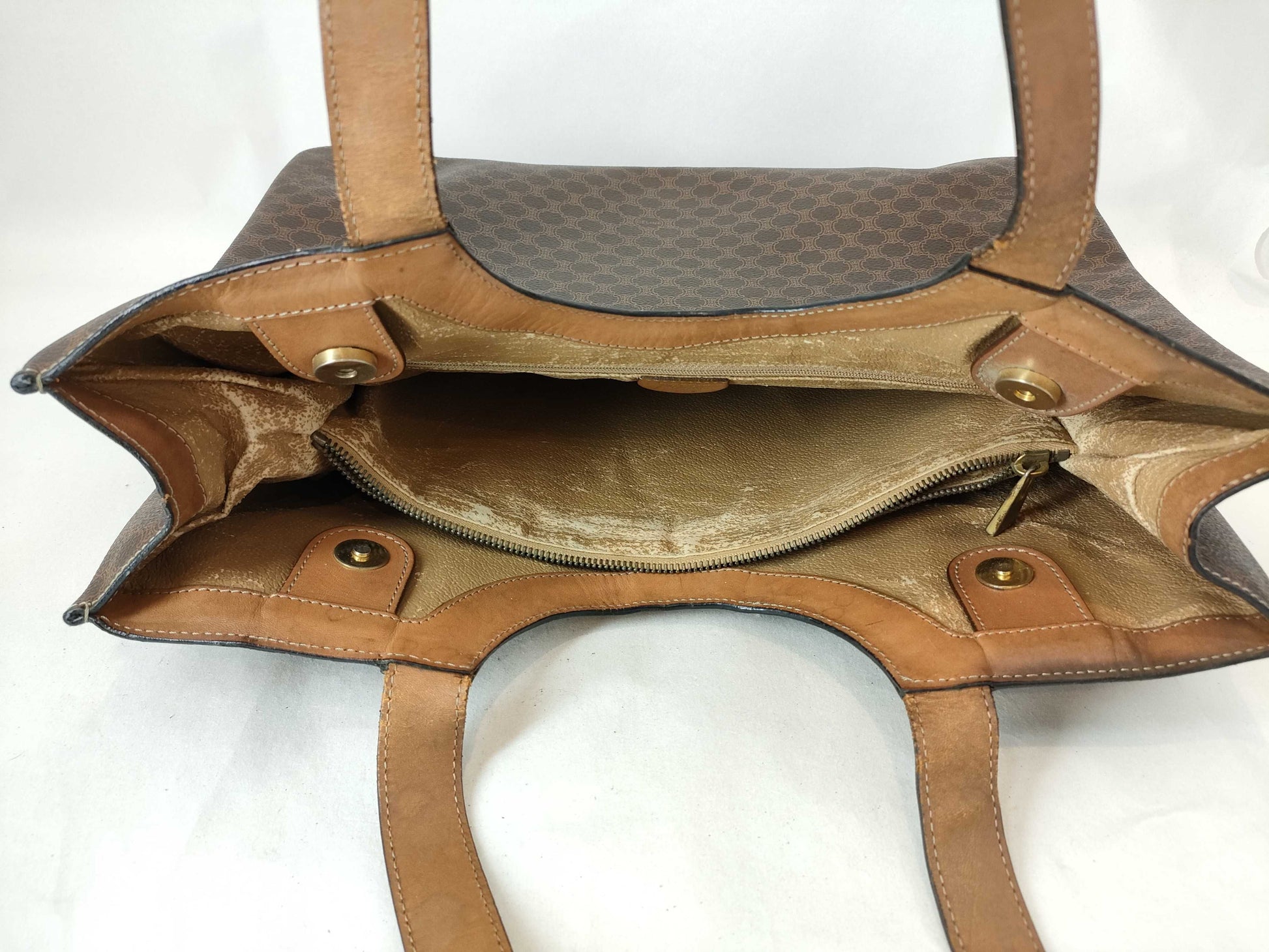 CELINE Circle/Tote/Handbag Tote Bag