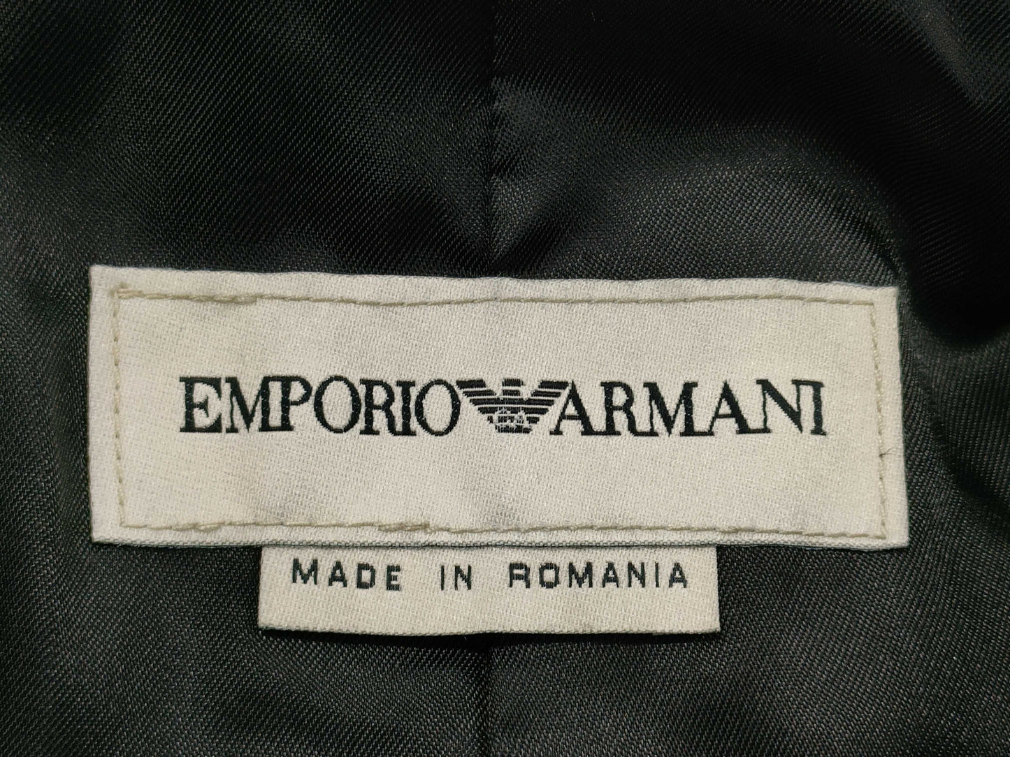 ARMANI Emporio Armani Leather Jacket Jacket