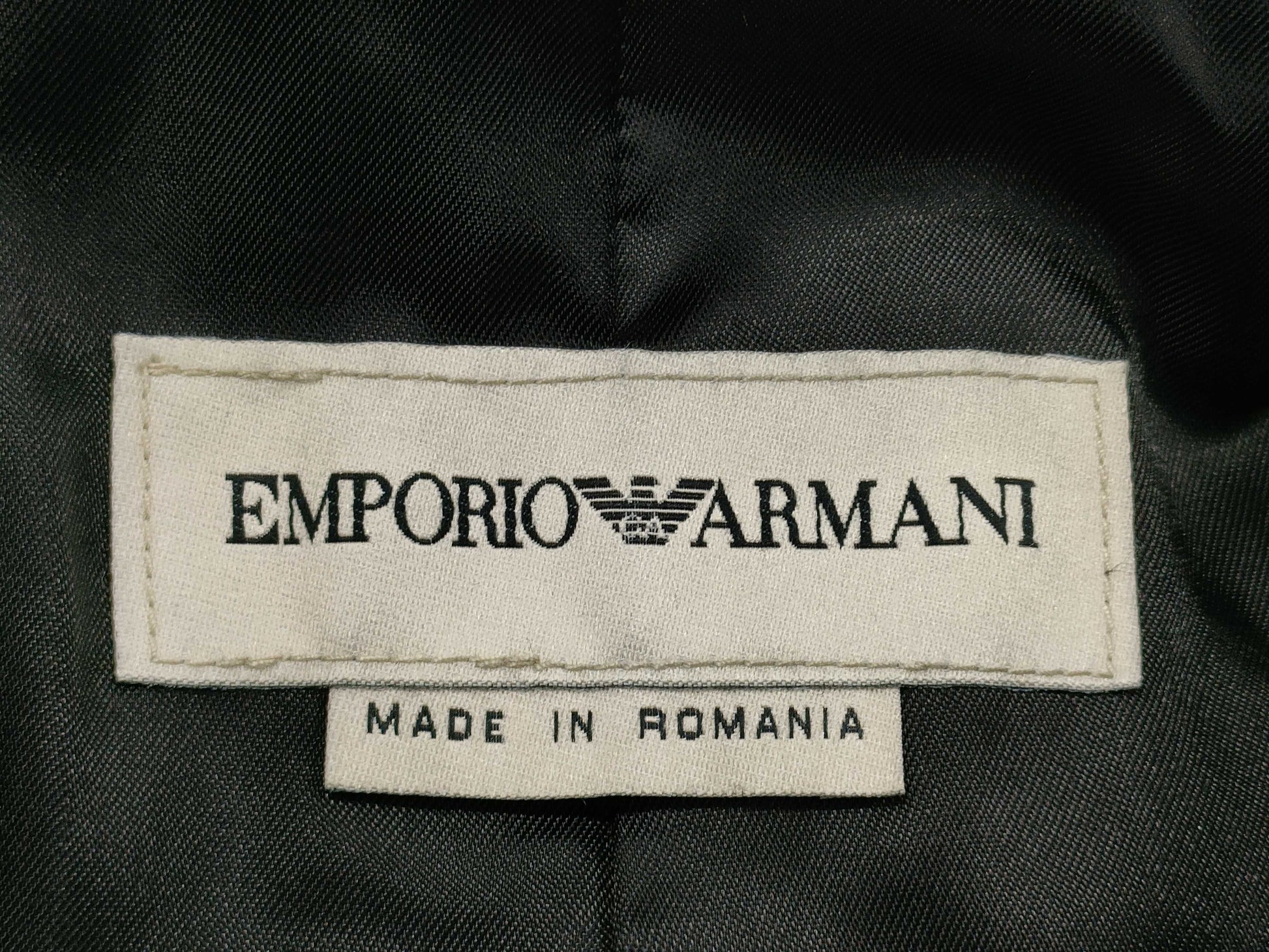 ARMANI Emporio Armani Leather Jacket Jacket