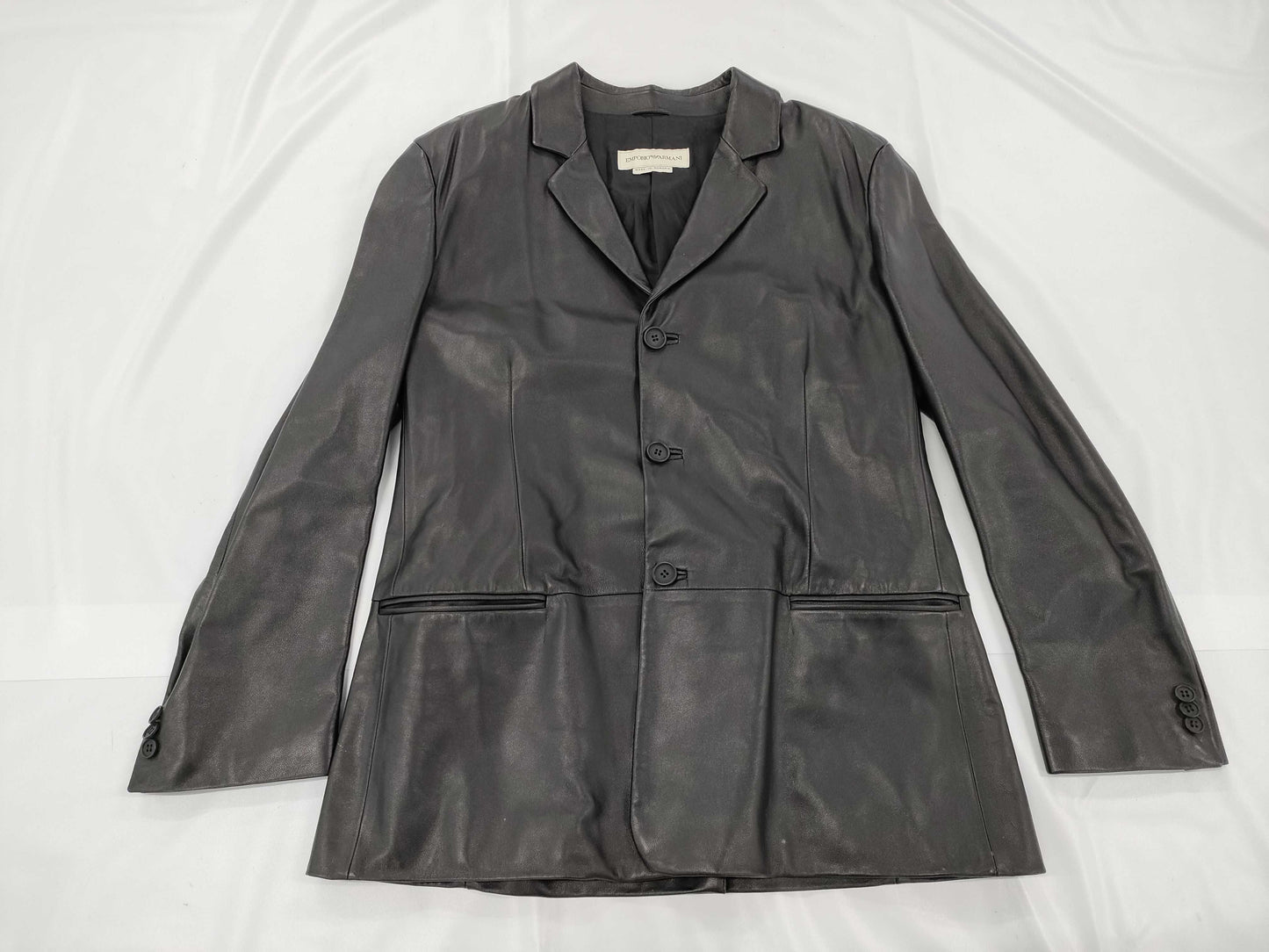 ARMANI Emporio Armani Leather Jacket Jacket