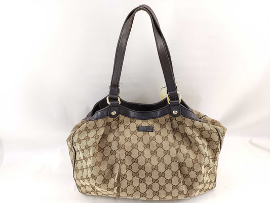 GUCCI GG Canvas 388919 525040 Tote Bag
