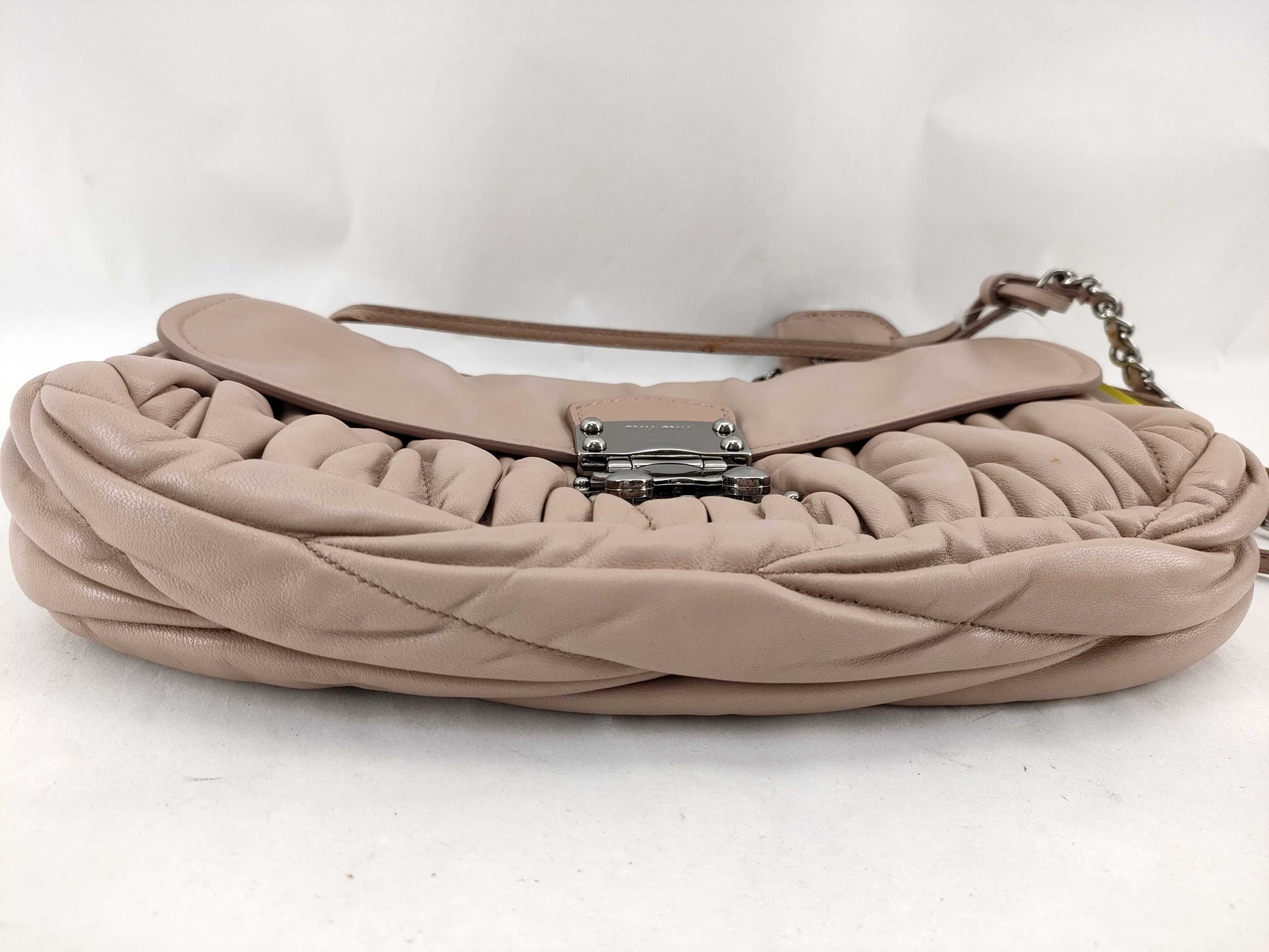 Miu Miu Chain Shoulder Bag Pink Shoulder Bag