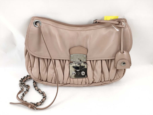 Miu Miu Chain Shoulder Bag Pink Shoulder Bag