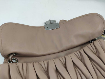 Miu Miu Chain Shoulder Bag Pink Shoulder Bag