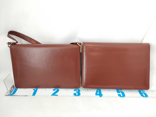 Cartier Must Must Shoulder Bag/Clutch Bag 2-Piece Clutch Bag