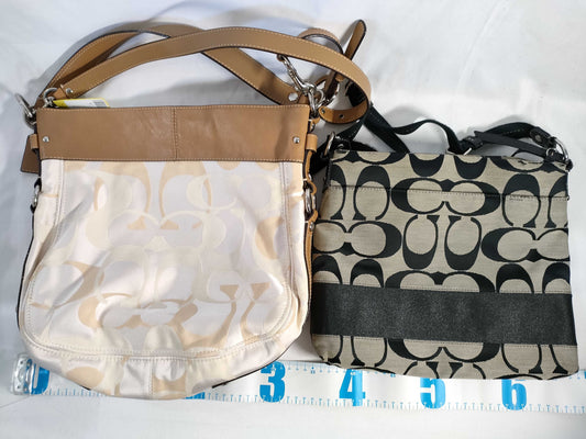 COACH Signature Shoulder Bag F14710/F19220 2-Piece Set Shoulder Bag
