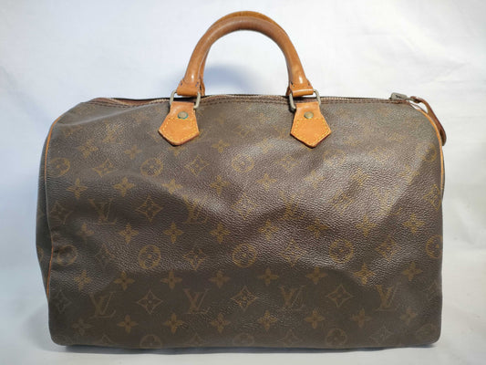 LOUIS VUITTON RFID Unavailable SA Monogram M41107 Speedy 35 Handbag