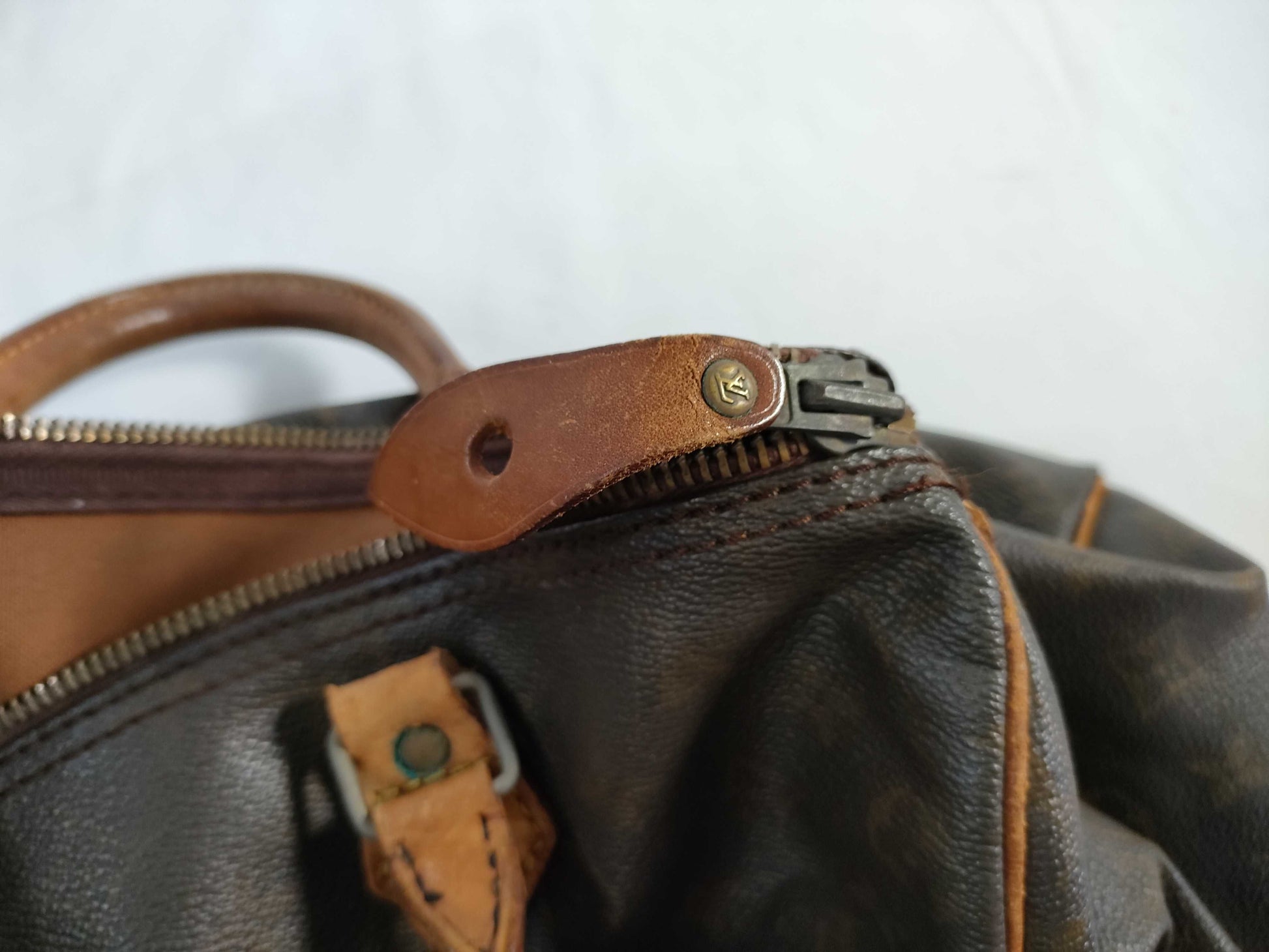 LOUIS VUITTON RFID Unavailable SA Monogram M41107 Speedy 35 Handbag