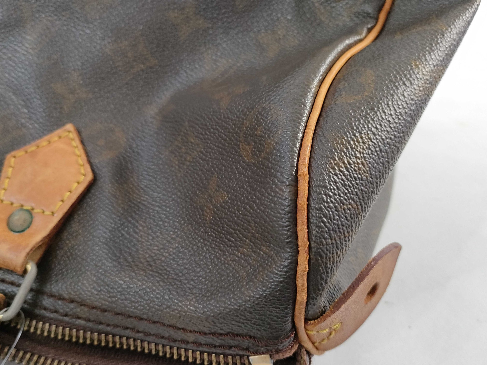 LOUIS VUITTON RFID Unavailable SA Monogram M41107 Speedy 35 Handbag
