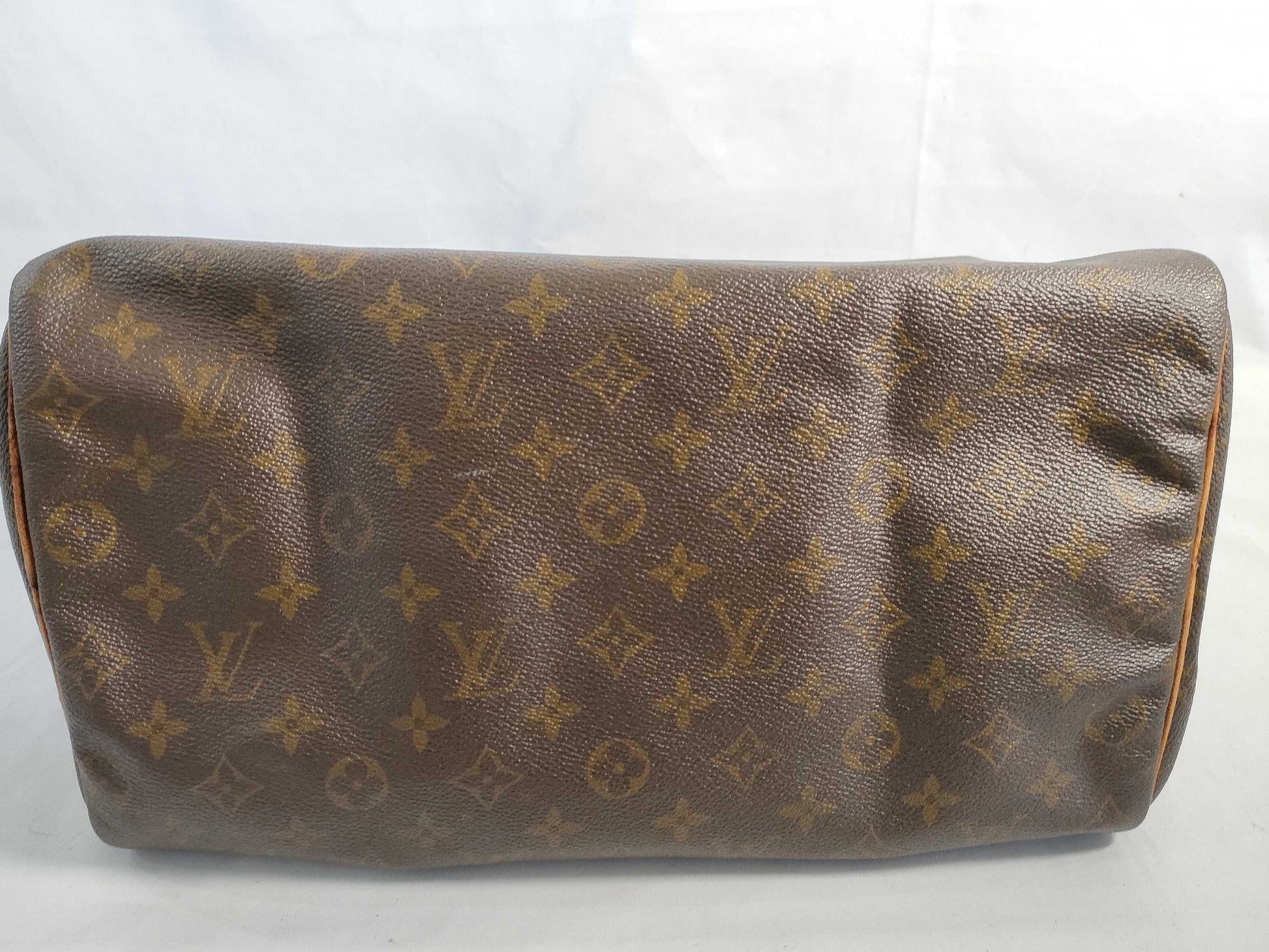 LOUIS VUITTON RFID Unavailable SA Monogram M41107 Speedy 35 Handbag