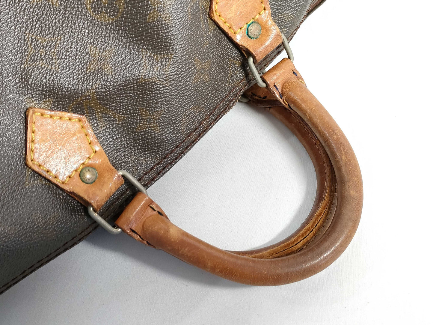 LOUIS VUITTON RFID Unavailable SA Monogram M41107 Speedy 35 Handbag