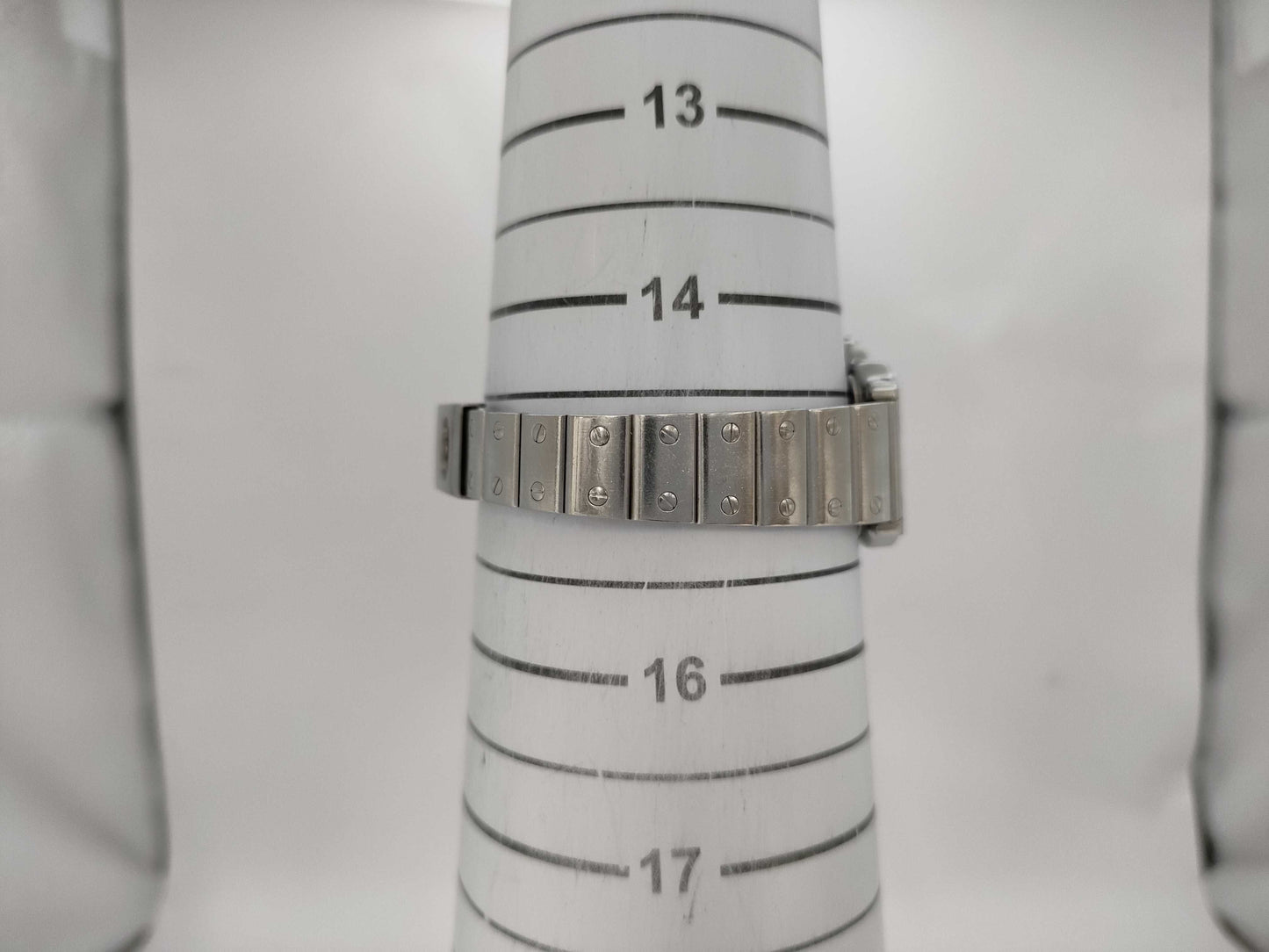 Cartier Santos Galbe SM W20024D6 1565 BB073039 Quartz Women's Watch