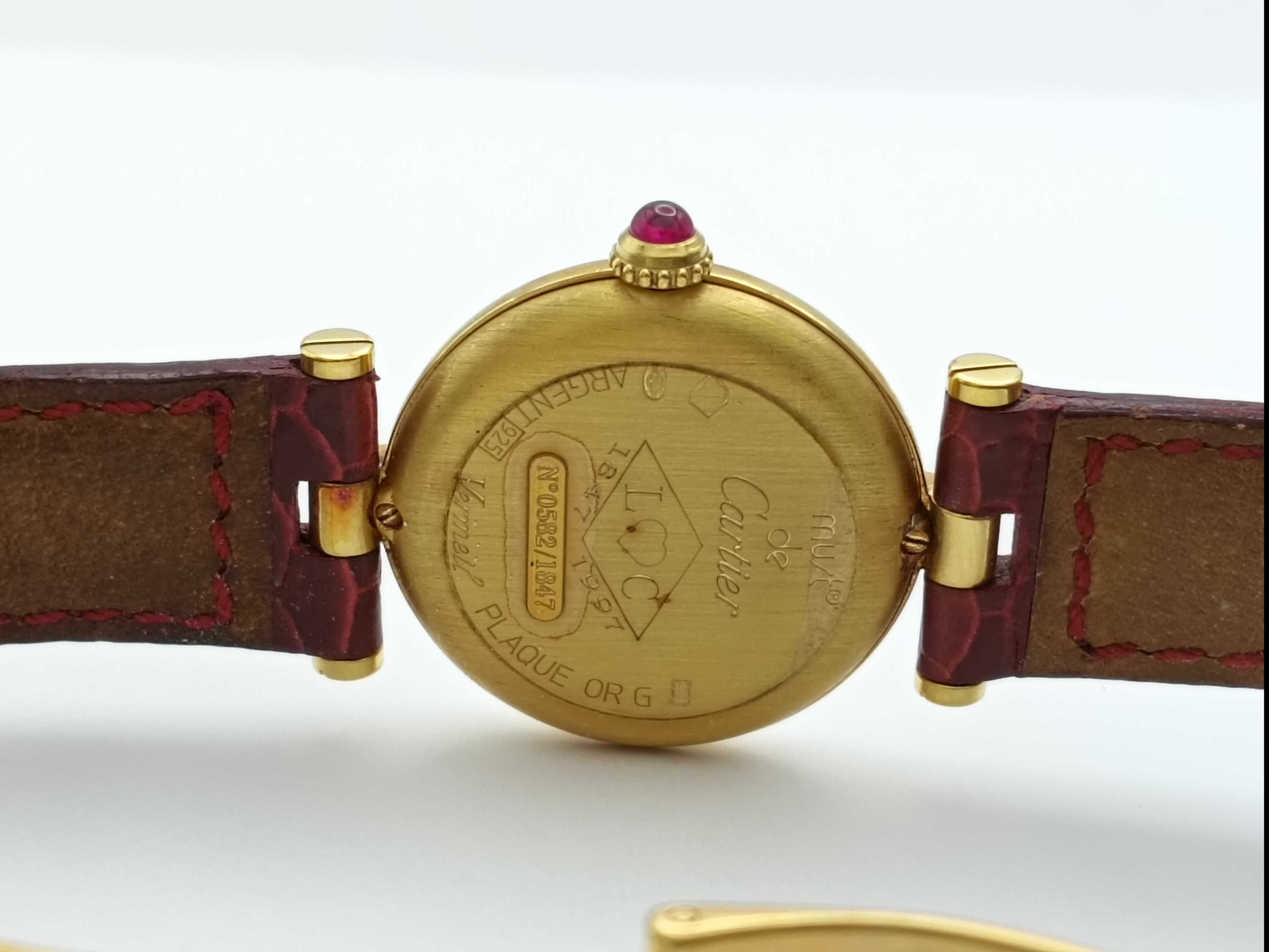 Cartier Must Vendome W1010395 0582/1847 Quartz Women's Watch