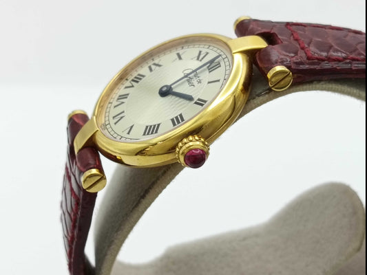 Cartier Must Vendome W1010395 0582/1847 Quartz Women's Watch
